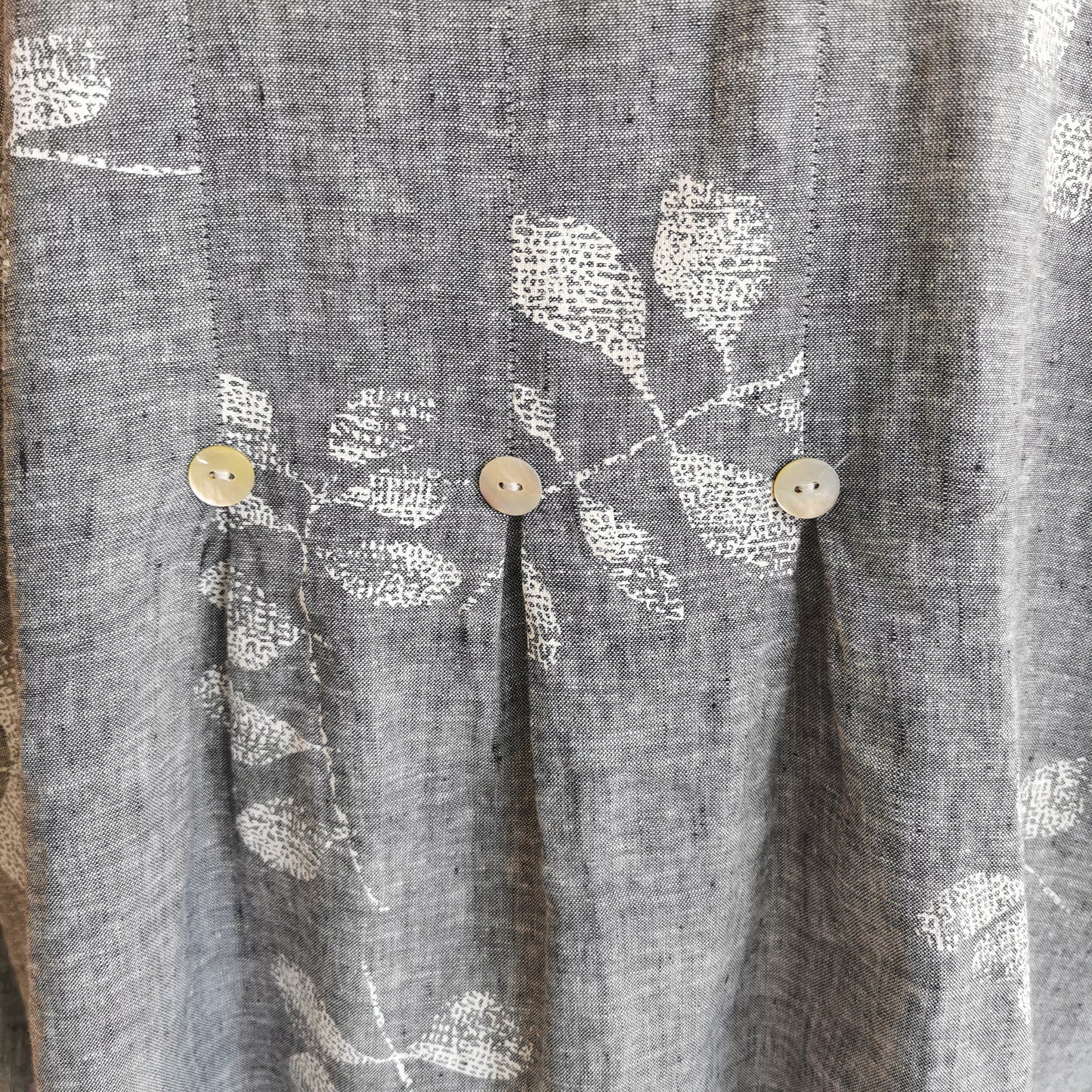 Habitat Grey Linen Blouse XL