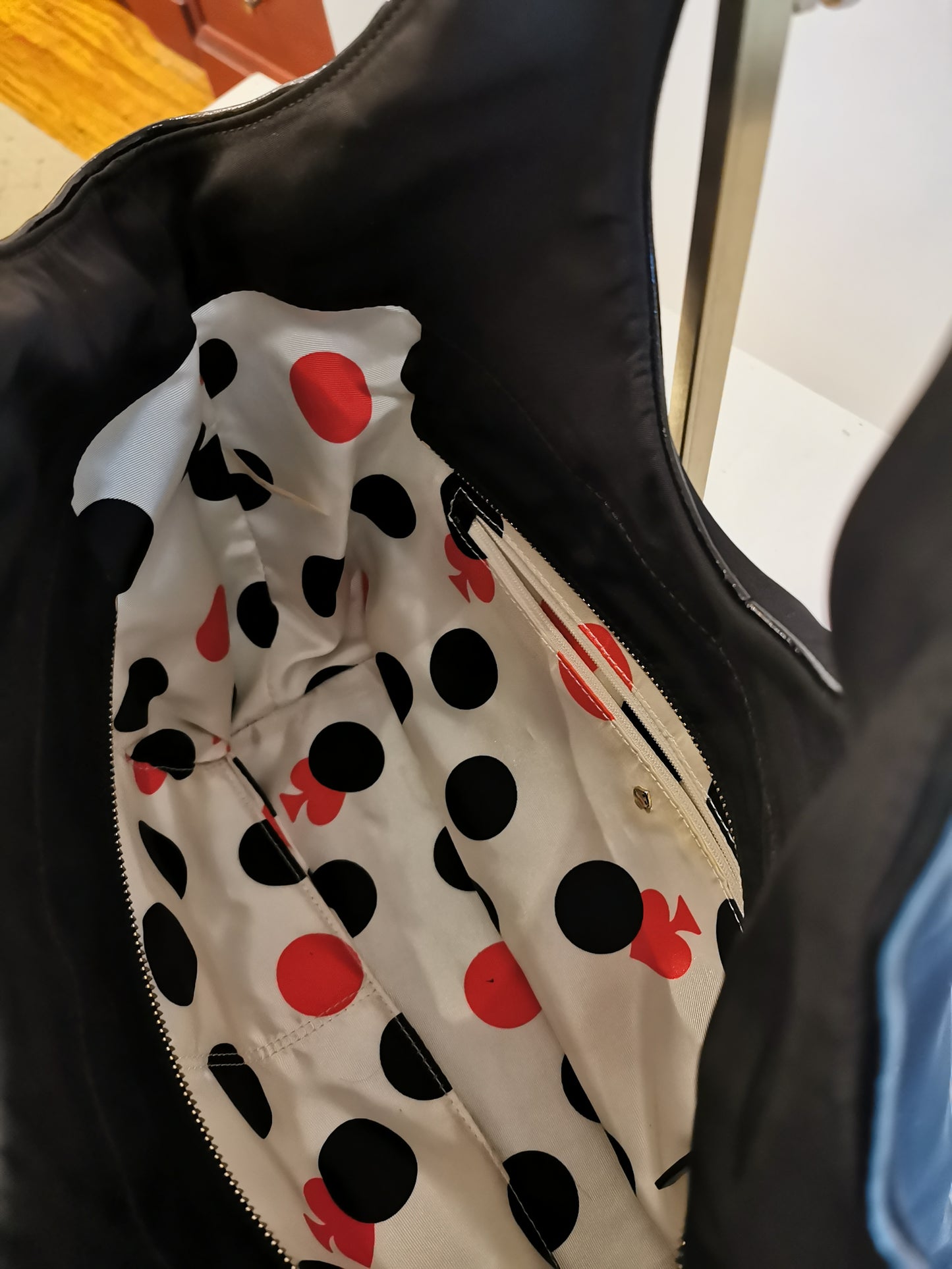 #10 – Kate Spade Black Nylon Tote with Bow