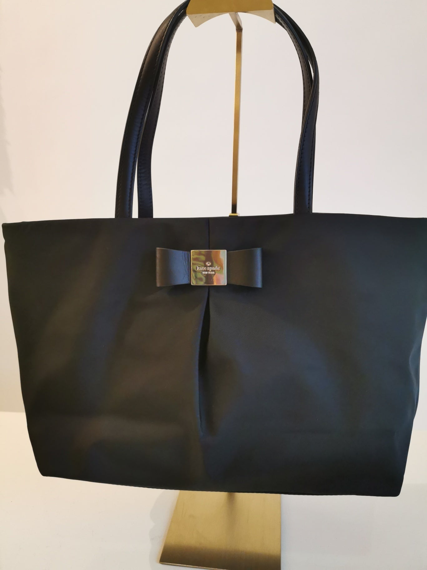 #17 Kate Spade Black Nylon Evie Tote