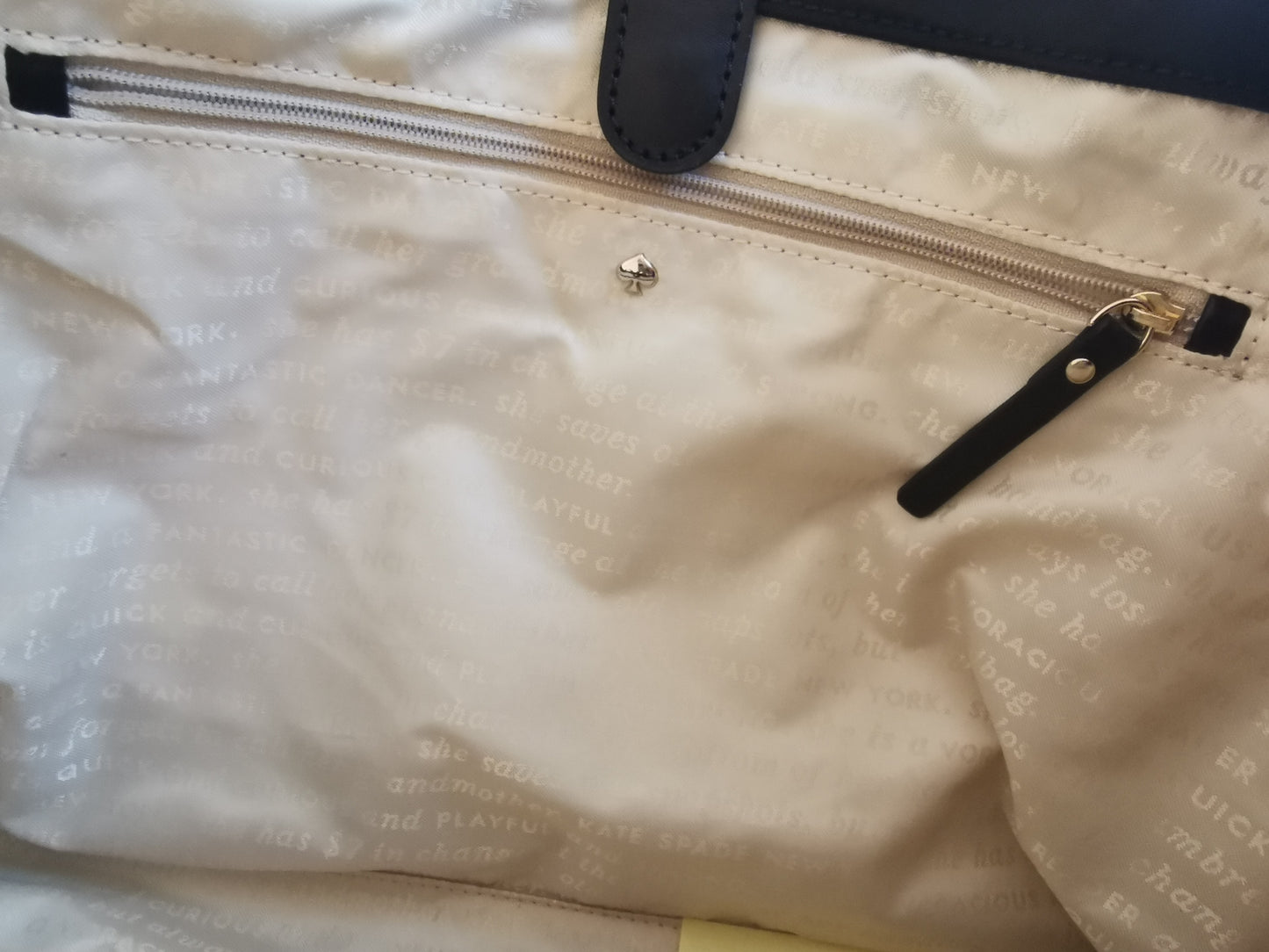 #17 Kate Spade Black Nylon Evie Tote