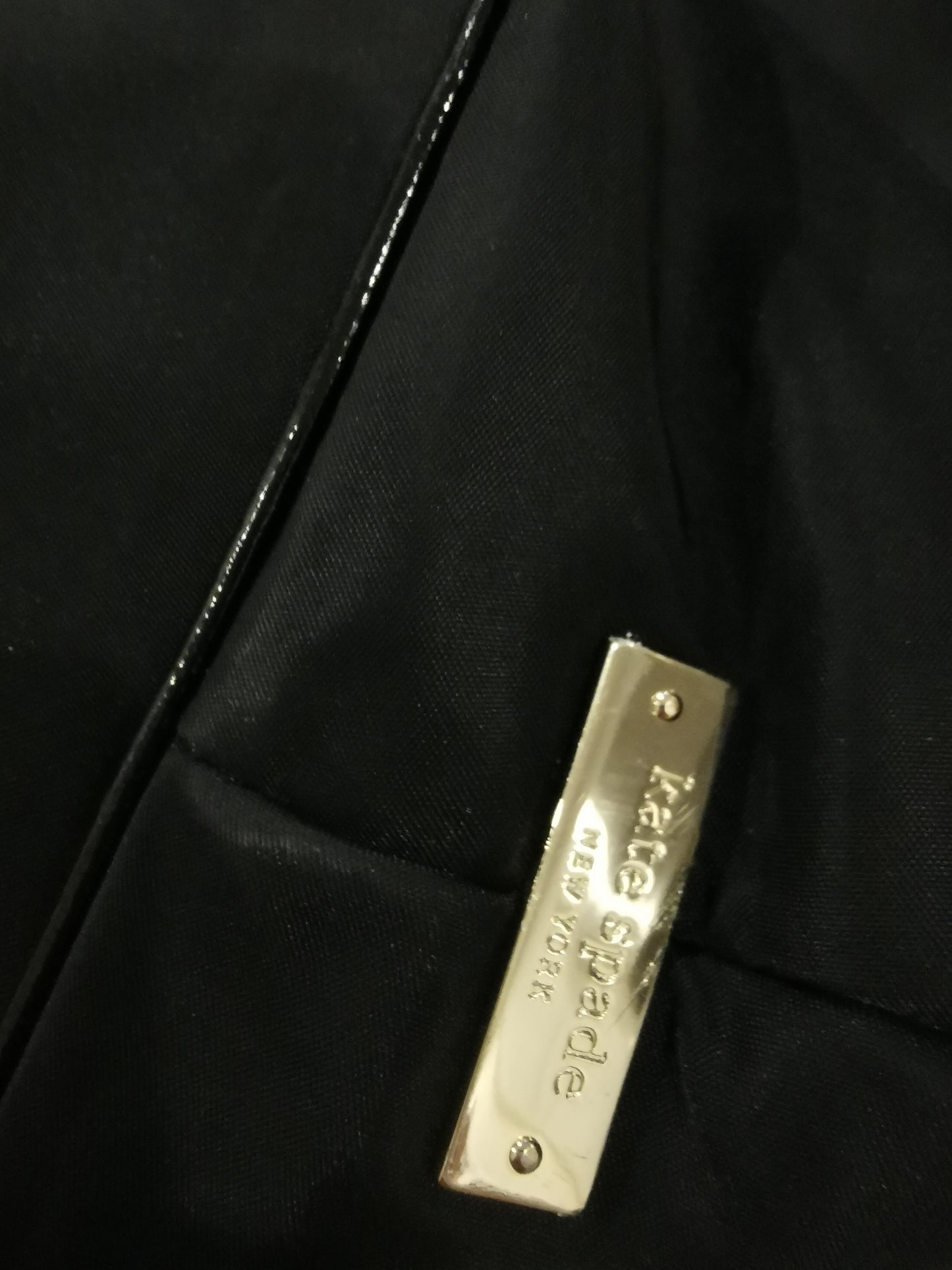 #10 – Kate Spade Black Nylon Tote with Bow