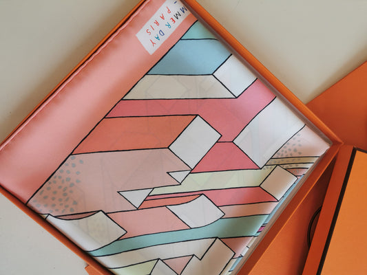 #27 Hermes Carre 100% Silk Scarf