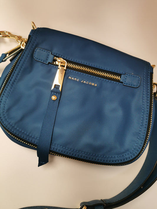25-67 Marc Jacobs Blue Nylon Xbody Bag - Chic Thrills 