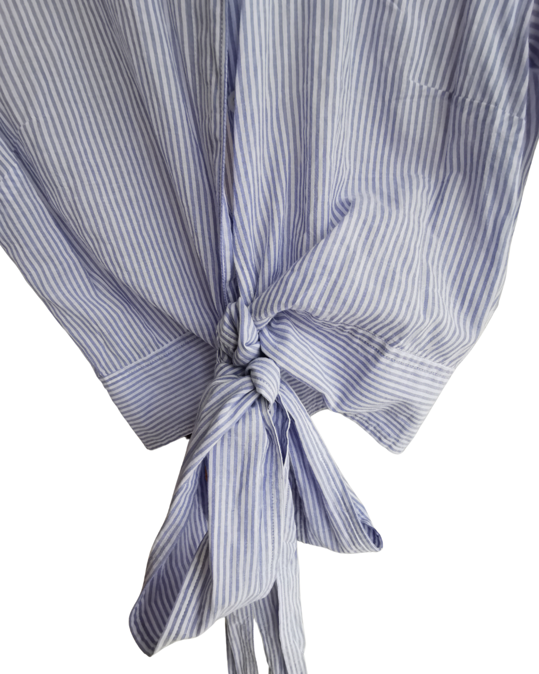 25-112 J Crew Blue and White Striped Shirt 8 - Chic Thrills 