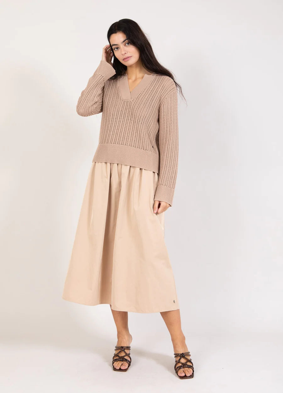Coster Open Knit Sweater