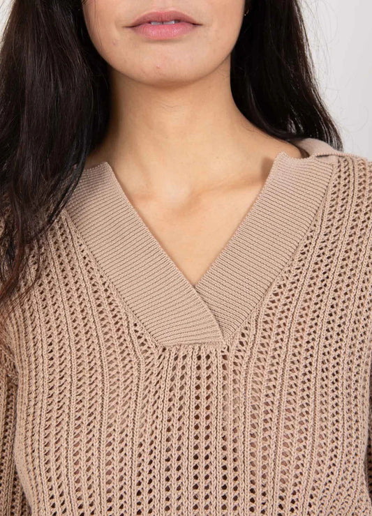 Coster Open Knit Sweater