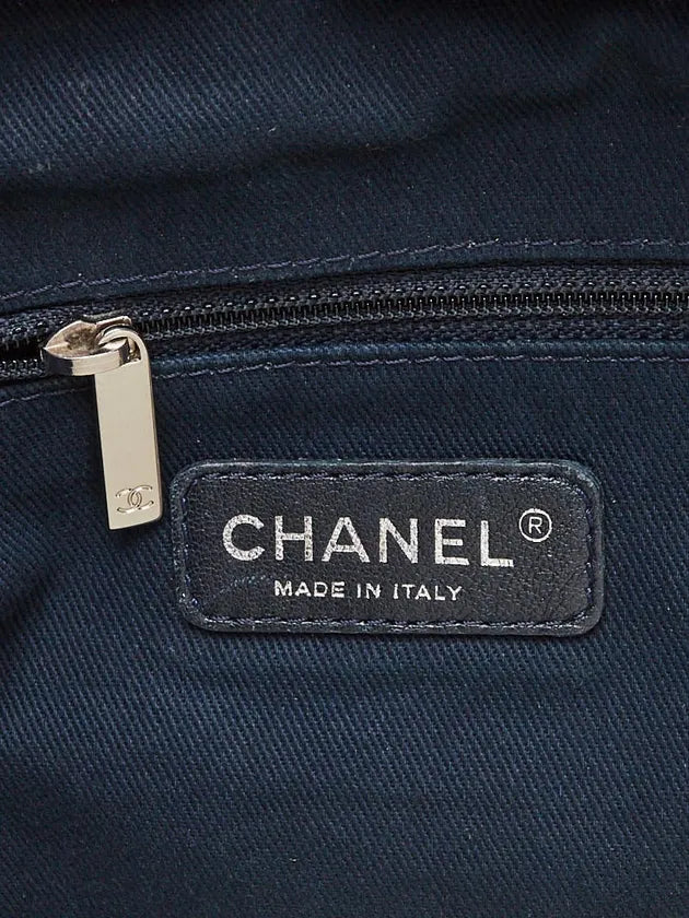 #13 Chanel Deauville Denim Bowling Bag