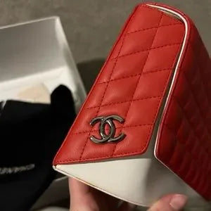 #22 Chanel Quilted Lambskin Fresh Air Clutch