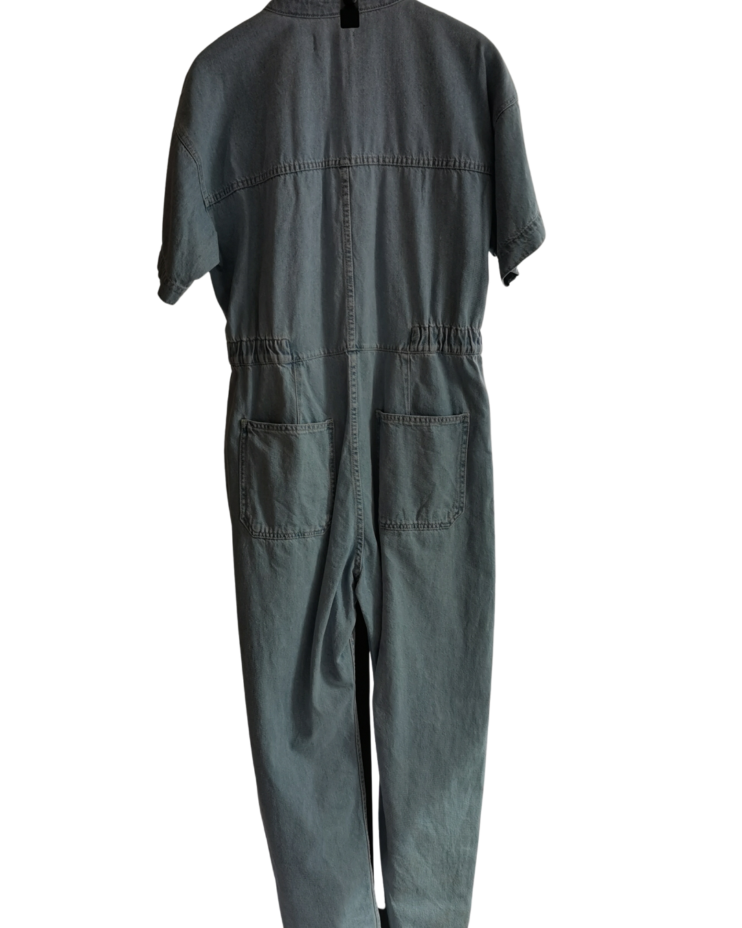 26-112 We The Freee Denim Jumpsuit L - Chic Thrills 